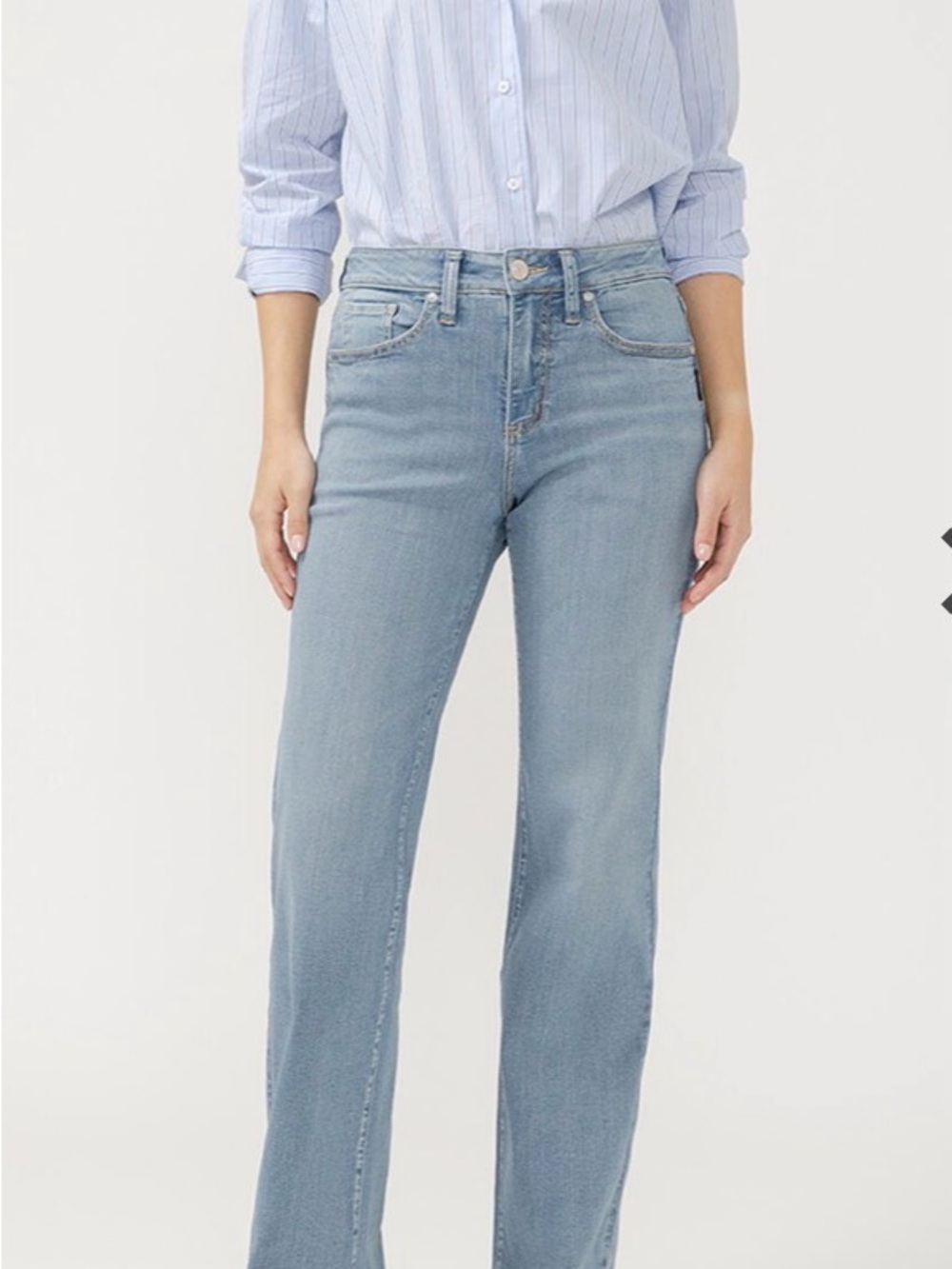 Silver Jeans Light Blue High-Rise trouser w28/31